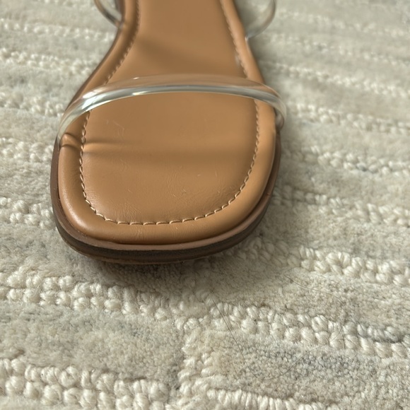 The Drop Women’s Paris Square Toe Two Strap Sandal - Picture 12 of 13